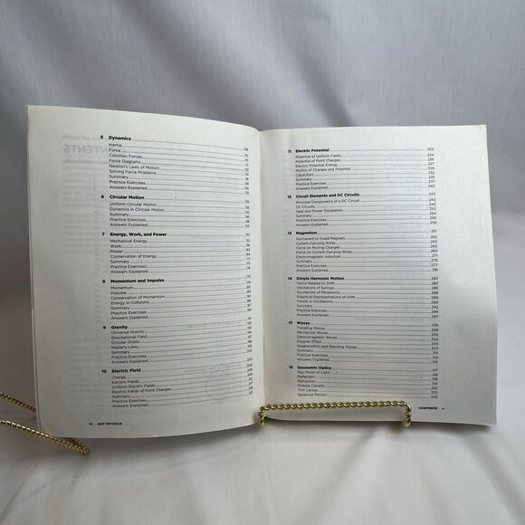 Barron's SAT Subject Test: Physics, 2nd Edition -Paperback - VERY GOOD by Jansen - Picture 6 of 14